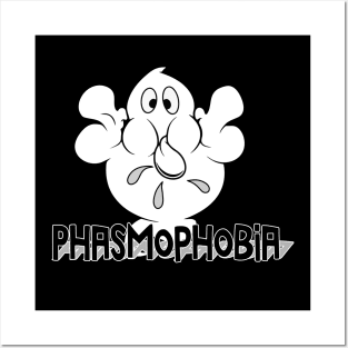 Phasmophobia, funny ghost Posters and Art